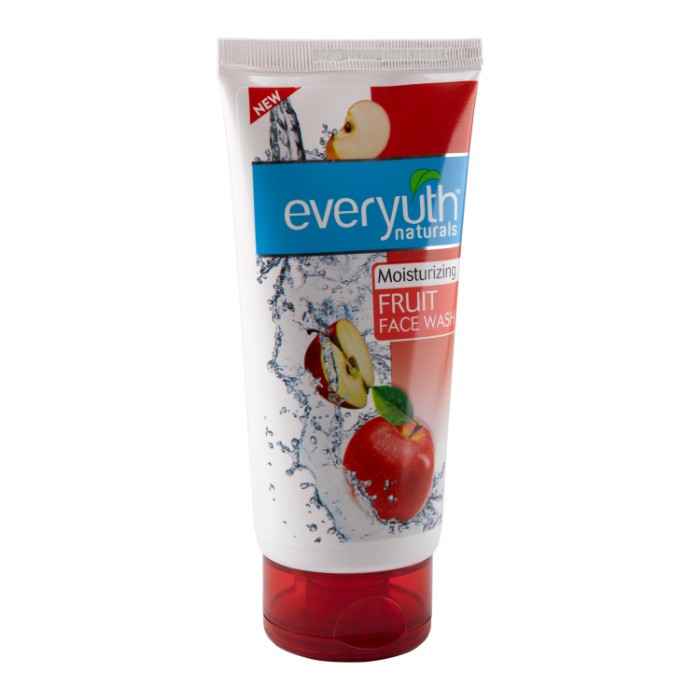 Buy Everyuth Naturals Moisturizing Fruit Face Wash (150 gm) Tube - Purplle