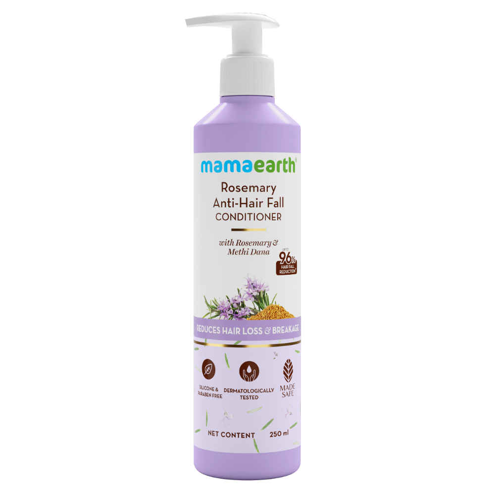 Buy Mamaearth Rosemary Anti-Hair Fall Conditioner with Rosemary & Methi Dana for Reducing Hair Loss & Breakage - 250 ml - Purplle