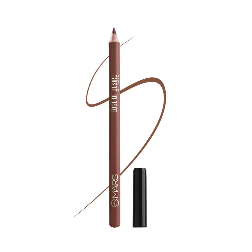 Buy MARS Edge of Desire Lip Liner Pencil | Dermatologically IN-VIVO Tested | One Swipe Highly Pigmented Lipliner | Long-Lasting Lip Pencil (1.4 gm) (13-CINNAMON ROLL) - Purplle