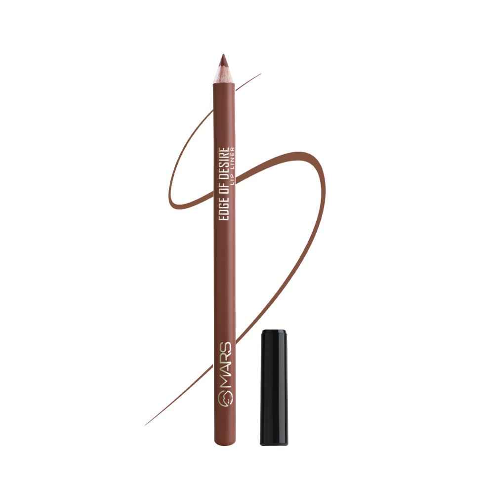 Buy MARS Edge Of Desire Matte Lip Liner | One Swipe Smooth Application | Long Lasting Lip Pencil (1.4 gm) (13-Cinnamon Roll) - Purplle