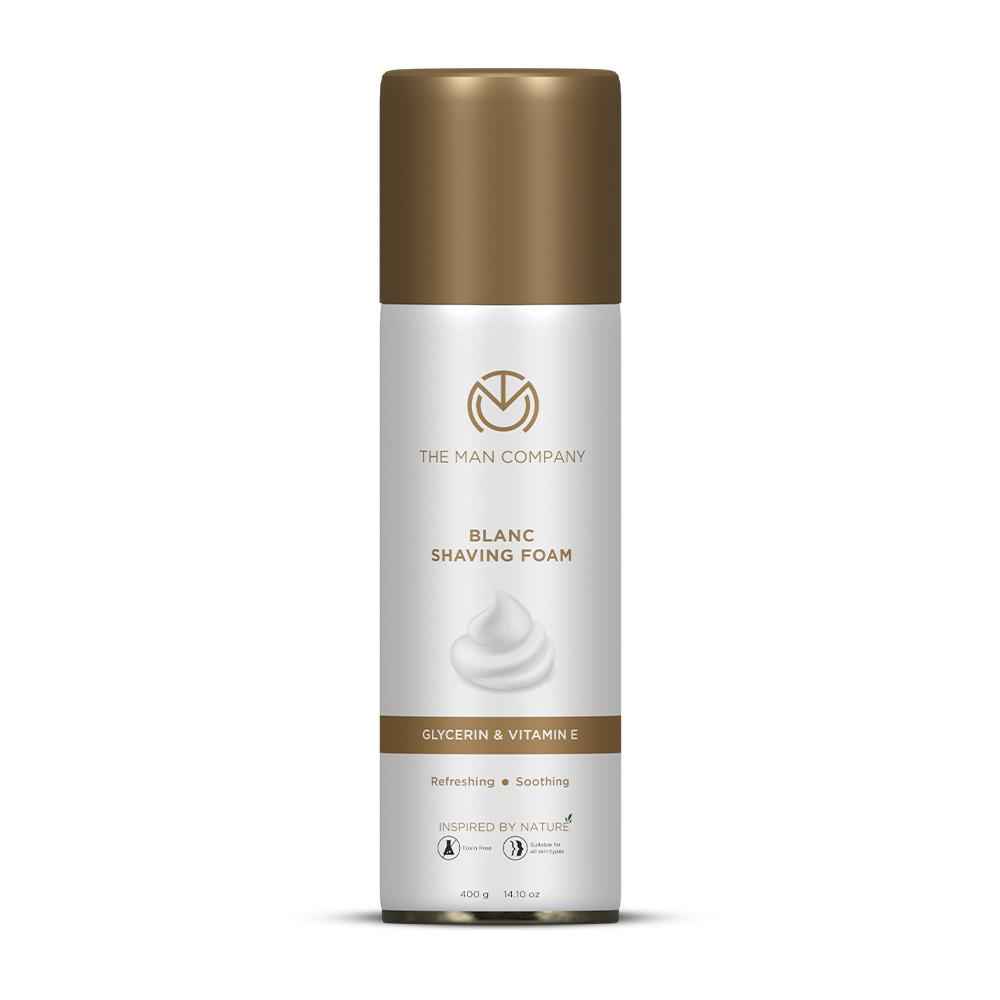 Buy The Man Company Blanc Shaving Foam 400 gm - Purplle