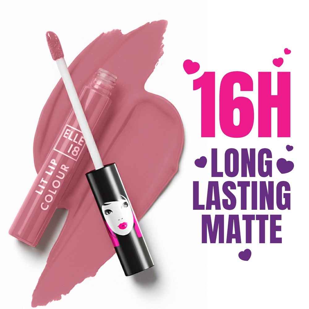 Buy ELLE18 LIQUID LIP COLOR Nude Charm 5.6 ml - Purplle