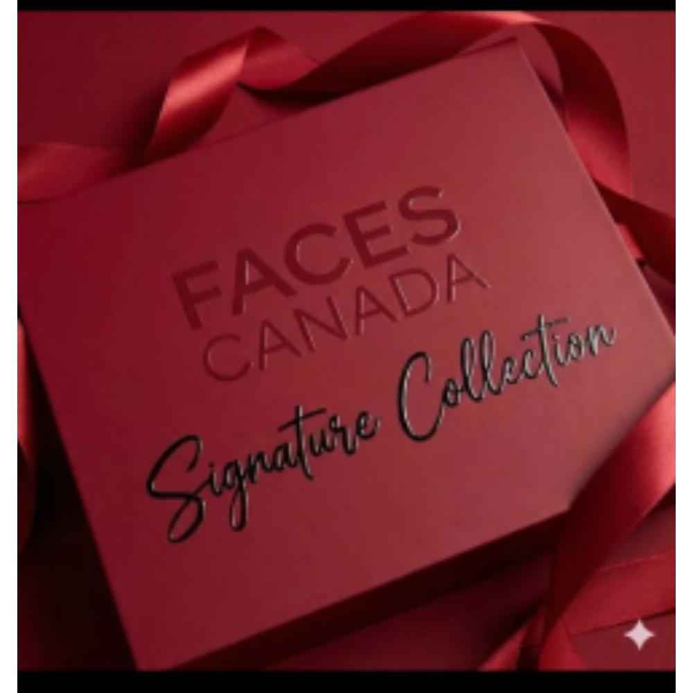 Buy FACES CANADA Signature Collection - Strobe Cream (10 ml) + Setting Spray (30 ml) + Primer (12 ml)+ Mascara (6 ml)+ Compact (10 gm)+ Blush (2.6 ml) +Lipstick+ Kajal (0.30 gm) 8 pc - Purplle