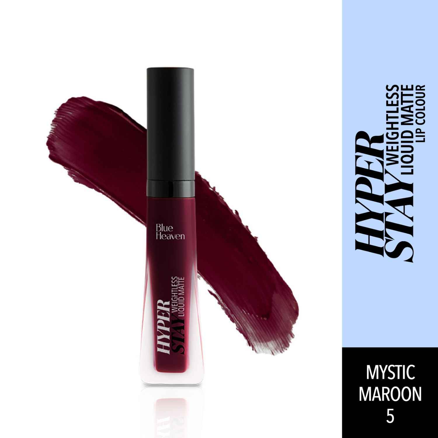 Buy Blue Heaven Hyperstay Matte - Mystic Maroon-05 - 6 ml - Purplle