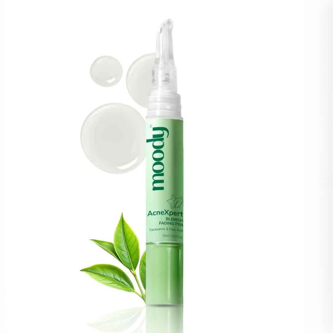 Buy Moody Acnexpert Blemish Fading Pen Serum With Tranexamic & Kojic Acid - For Acne Marks & Scars - 10 ml - Purplle