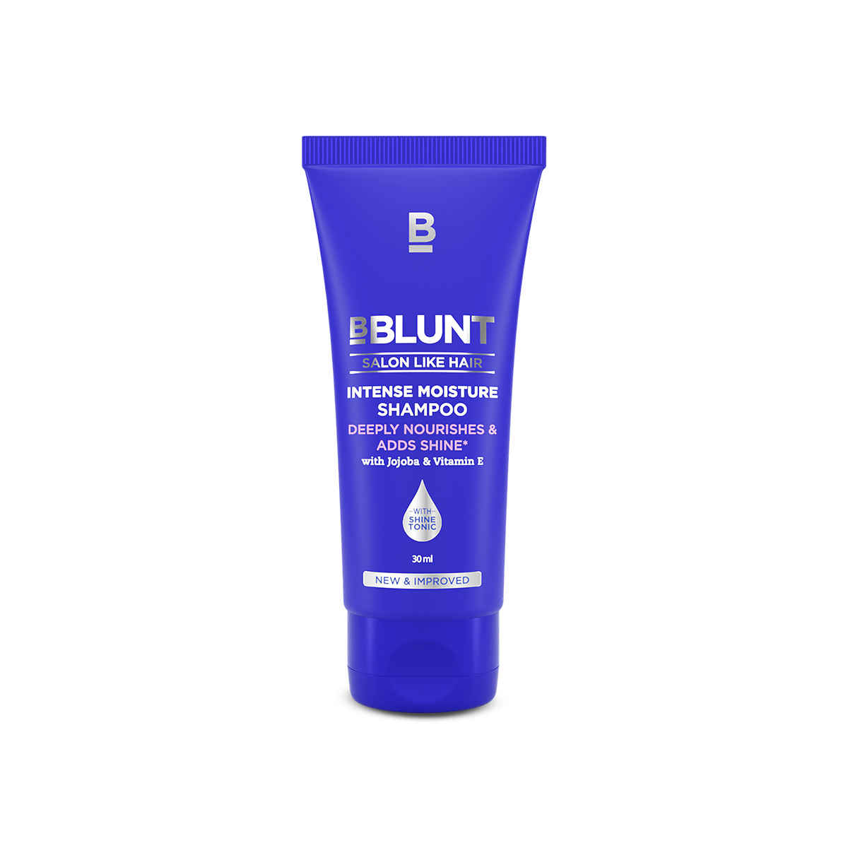 Buy BBLUNT Intense Moisture Shampoo with Jojoba and Vitamin E for Dry & Frizzy Hair - 30 ml - Purplle