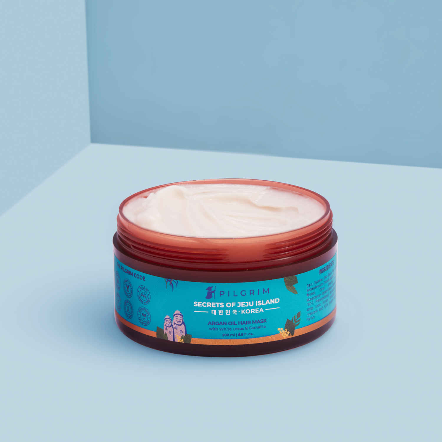Buy Pilgrim Argan Oil Hair Mask with White Lotus & Camellia ,200 gm - Purplle