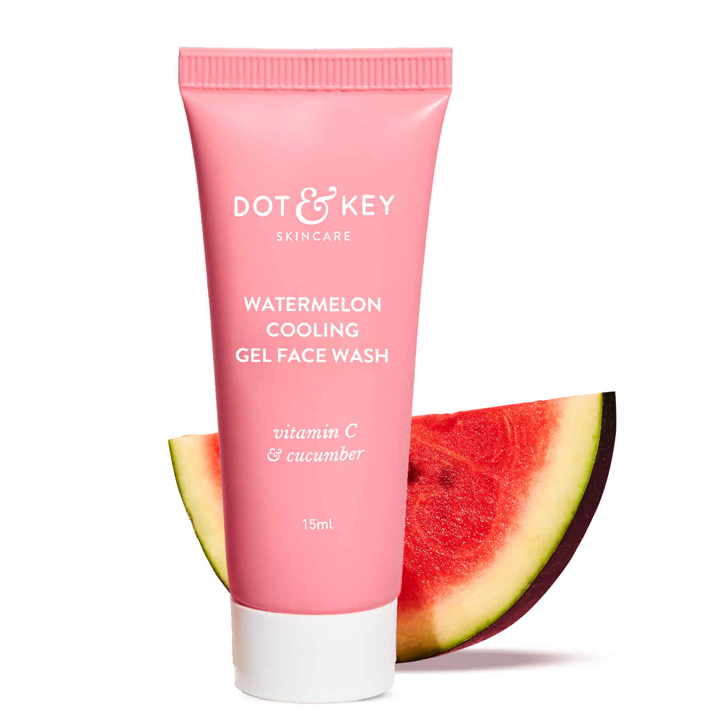 Buy Dot & Key Watermelon Cooling Gel Face Wash (15 ml) - Purplle