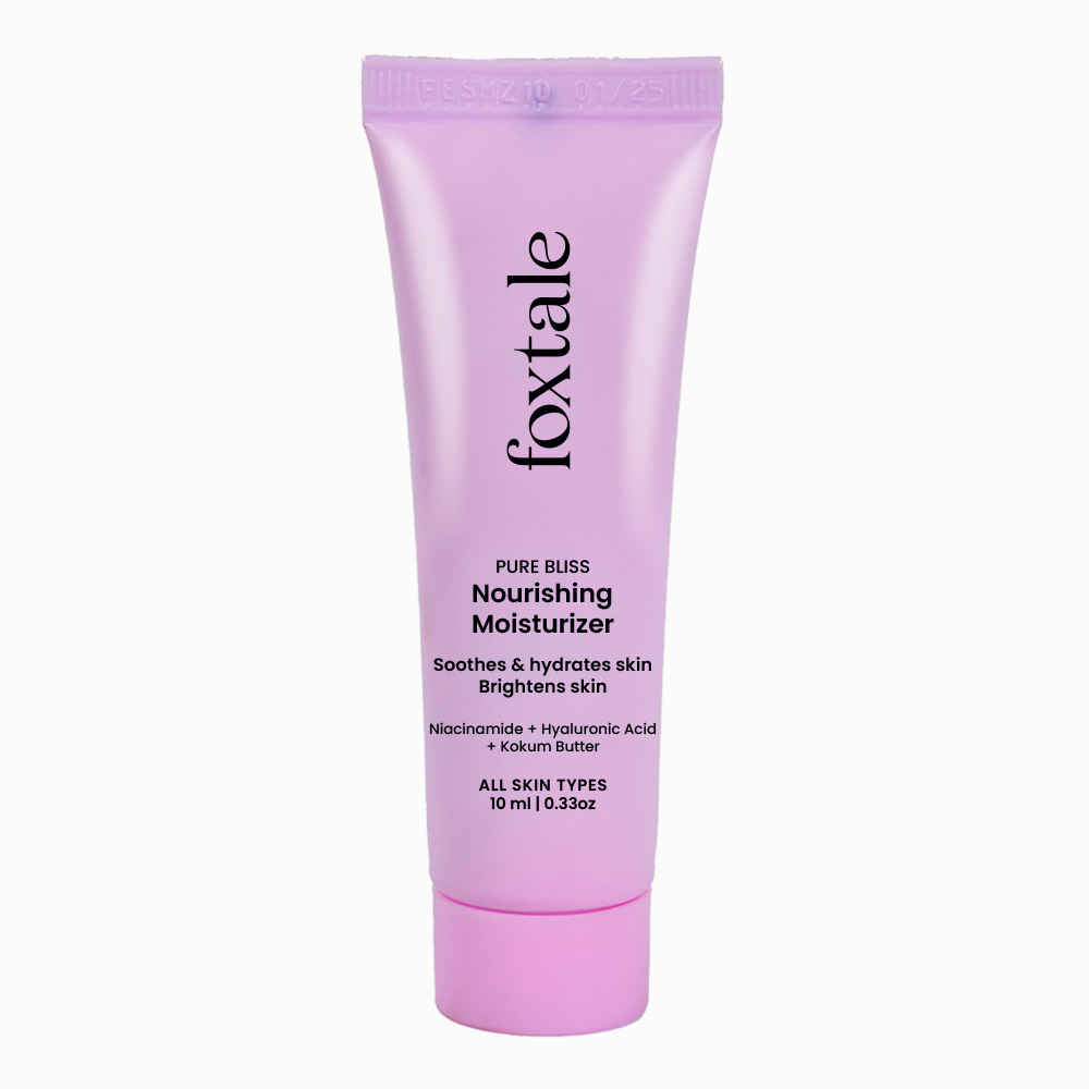 Buy Foxtale Pure Bliss Nourishing Moisturizer 10 ml - Purplle