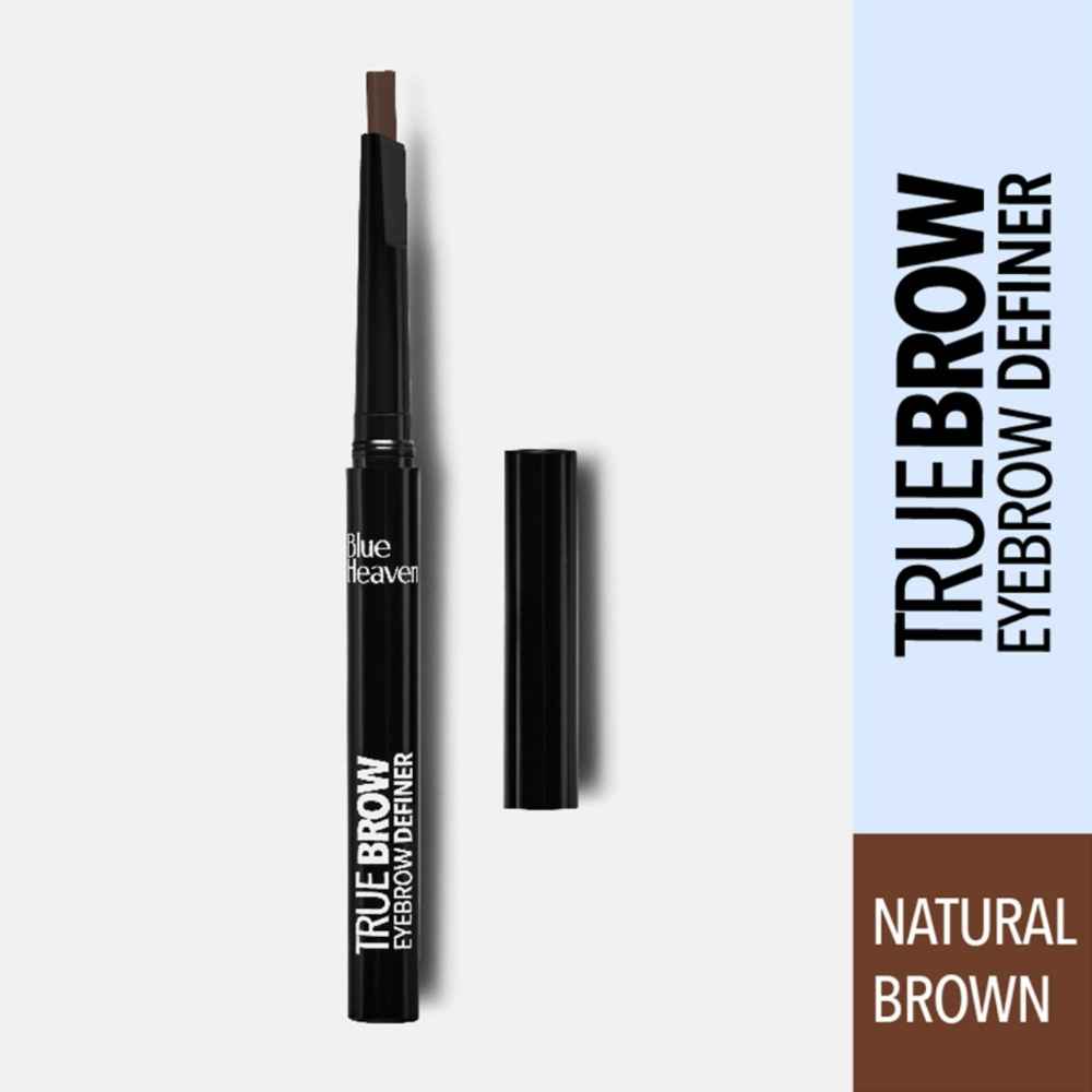 Buy Blue Heaven True Brow Eyebrow Definer, Natural brown, 0.30 gms - Purplle