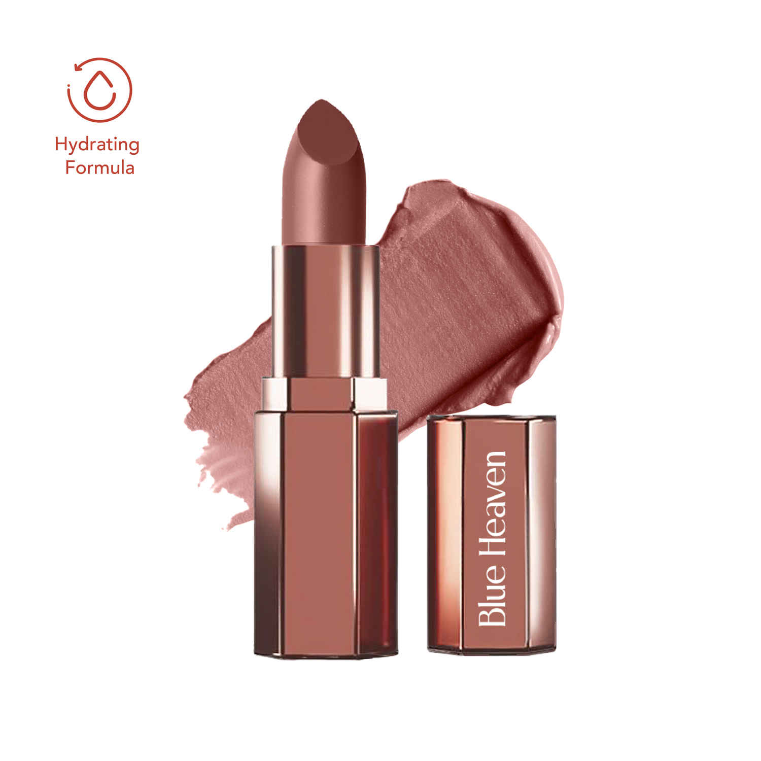 Buy Blue Heaven Roseate Soft Matte Lipstick Infused With Argan & Rosehip Oil for Intense Hydration | High Color Payoff | Long Lasting Lipstick for women | Mocha Mousse | 4 gm - Purplle