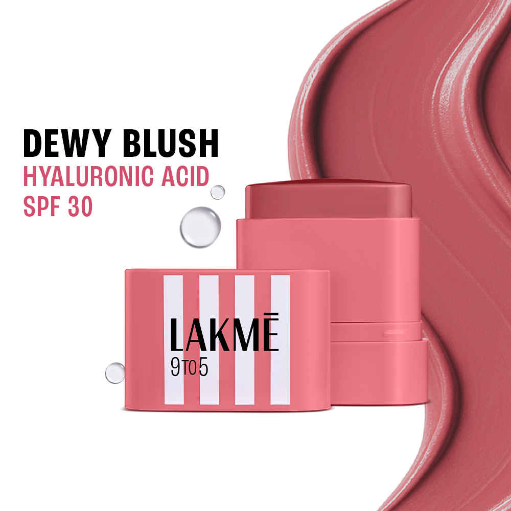 Buy Lakme 9to5 Hya Beach Edit SPF Blush Vacay Mauve- 8.6 gm - Purplle