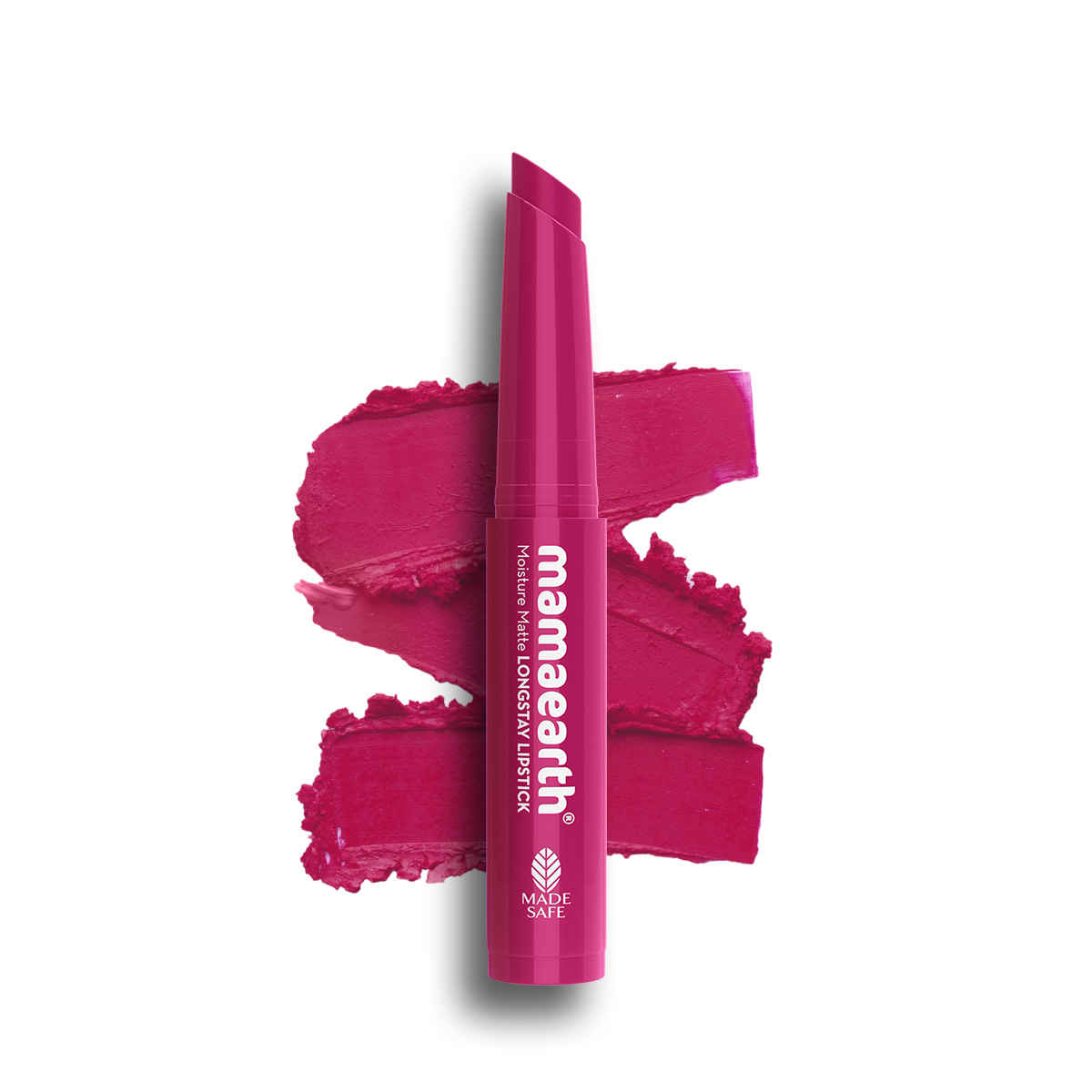 Buy Mamaearth Moisture Matte Longstay Mini Lipstick with Avocado Oil & Vitamin E for 12 Hour Long Stay- 12 Berrylicious Magenta- 0.7 gm - Purplle
