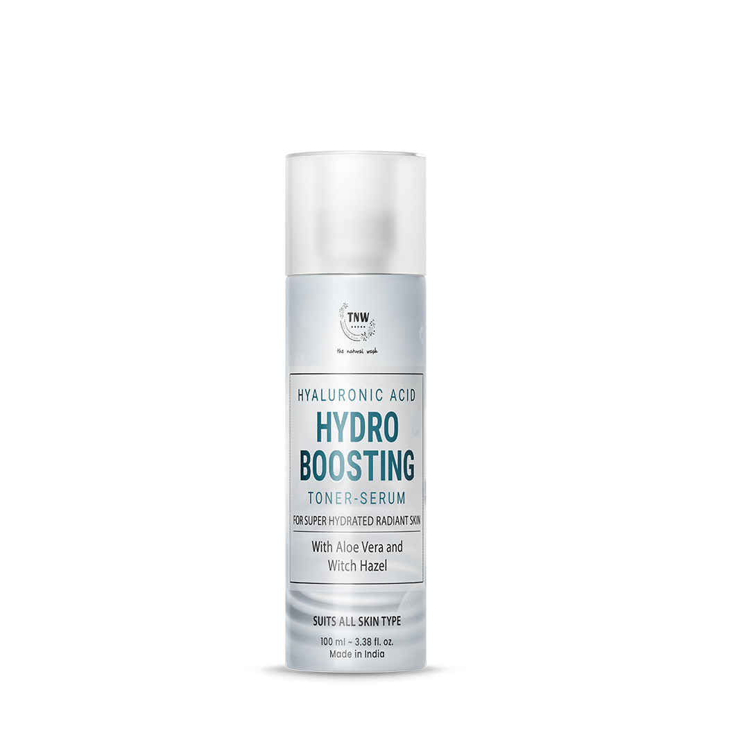 Buy TNW The Natural Wash Hyaluronic Acid Hydro Boosting Toner-Serum for Hydrating & Radiant Skin | Toner + Serum for Radiant Skin | Chemical-Free Skincare With Aloe vera & Witch hazel Product 100 ml - Purplle