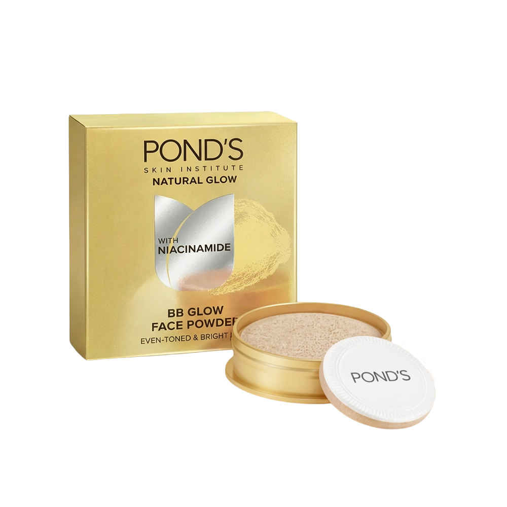 Buy Ponds Natural Glow Face Powder|| BB Glow |Brightens 30 gm - Purplle