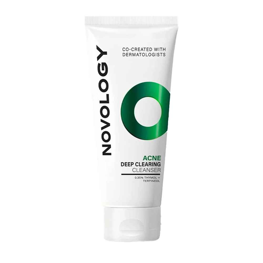 Buy Novology Acne Clearing Cleanser for Acne, Whiteheads and Blackheads| Suitable for Sensitive Skin|100 gm - Purplle