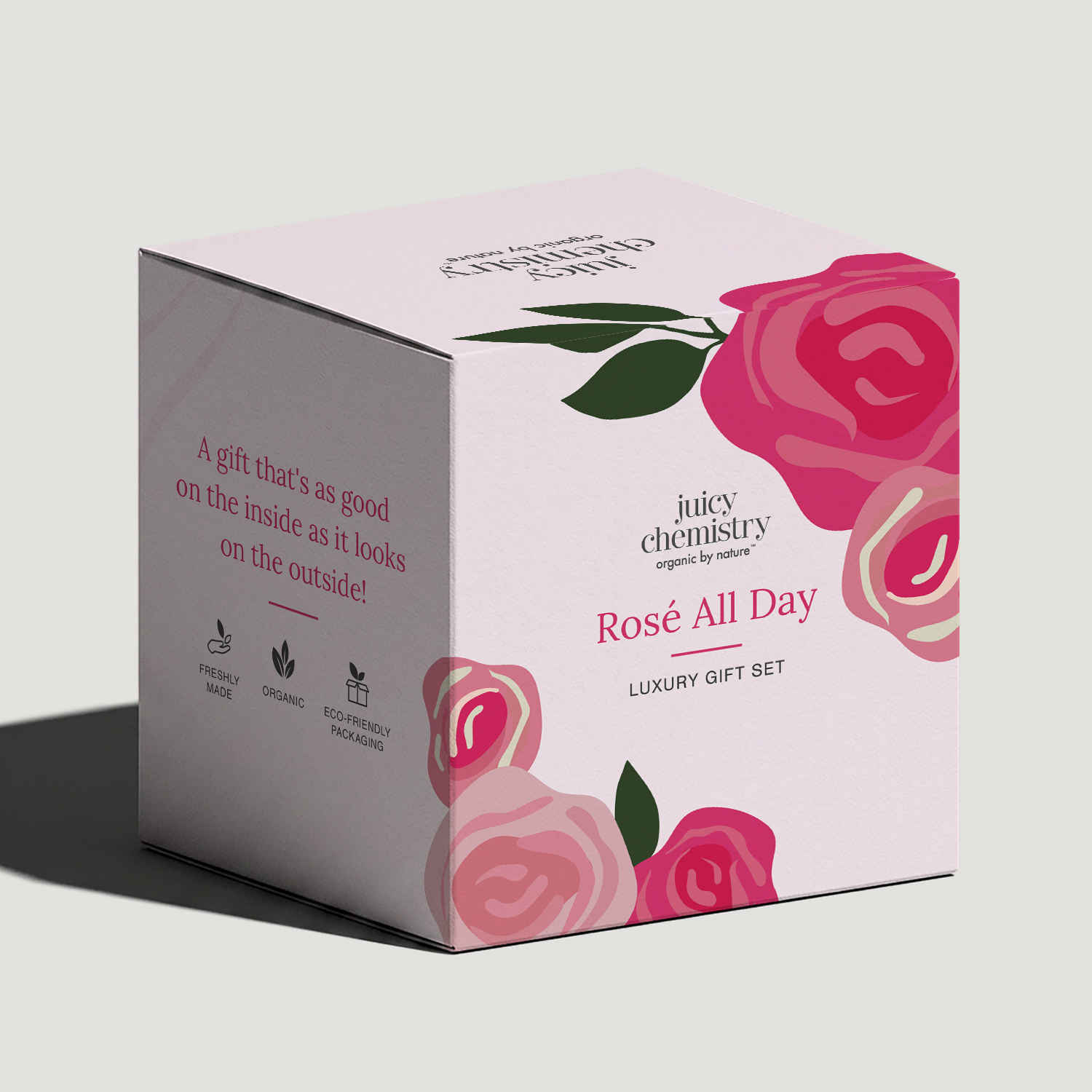 Buy Juicy Chemistry Rose All Day Gift Box | Face, Body & Lip Care Kit | Self Care & Gifting Hamper 5 pcs - Purplle