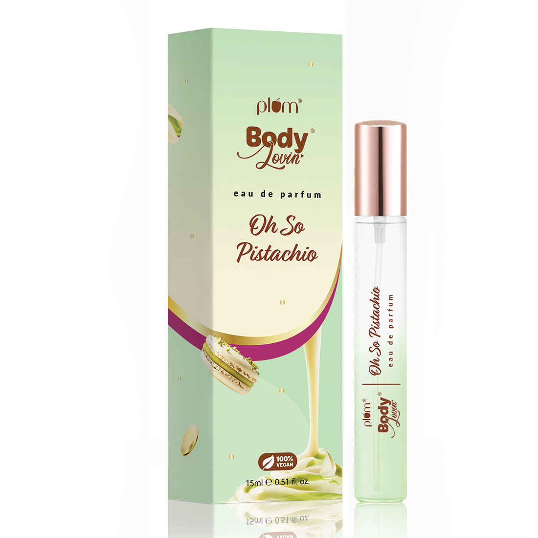 Buy Plum BodyLovin' Oh So Pistachio Eau De Parfum | 15 ml - Purplle