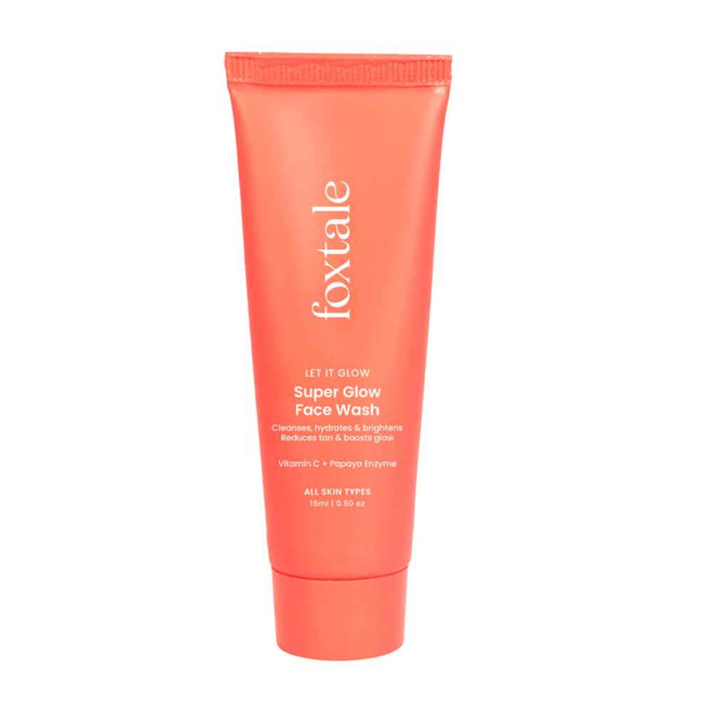 Buy Foxtale Let It Glow Super Glow Face Wash - 15 ml - Purplle