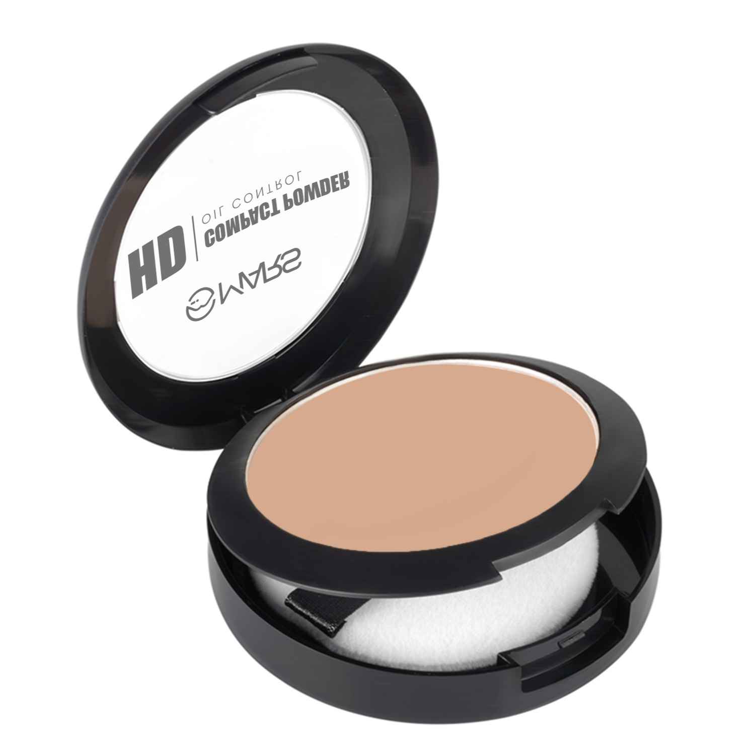 Buy MARS HD Mattifying Compact Powder | Lightweight Formula with Oil Control | Long Lasting & Travel friendly (8 gm) (07-BISCOFF) - Purplle