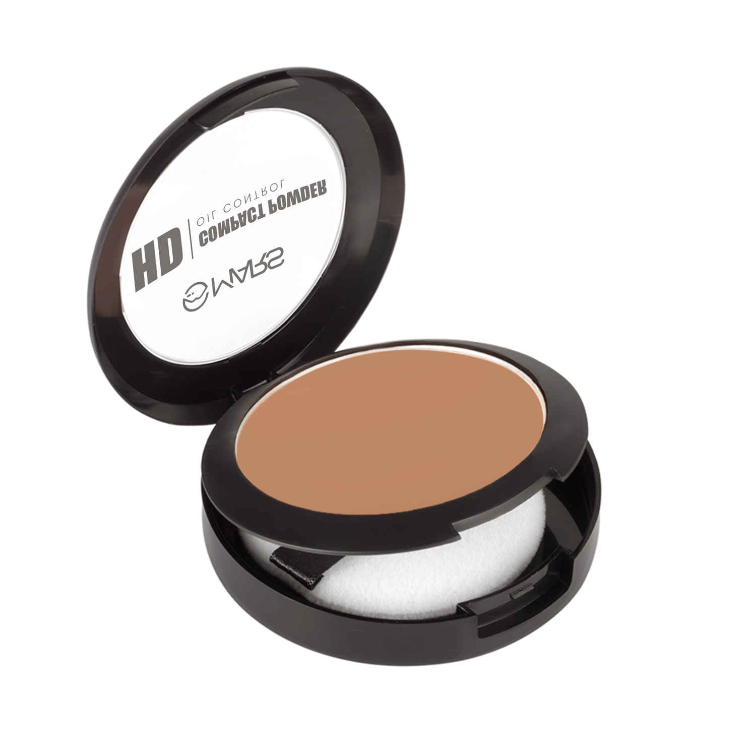 Buy MARS HD Mattifying Compact Powder | Lightweight Formula with Oil Control | Long Lasting & Travel friendly (8 gm) (09-FUDGE) - Purplle