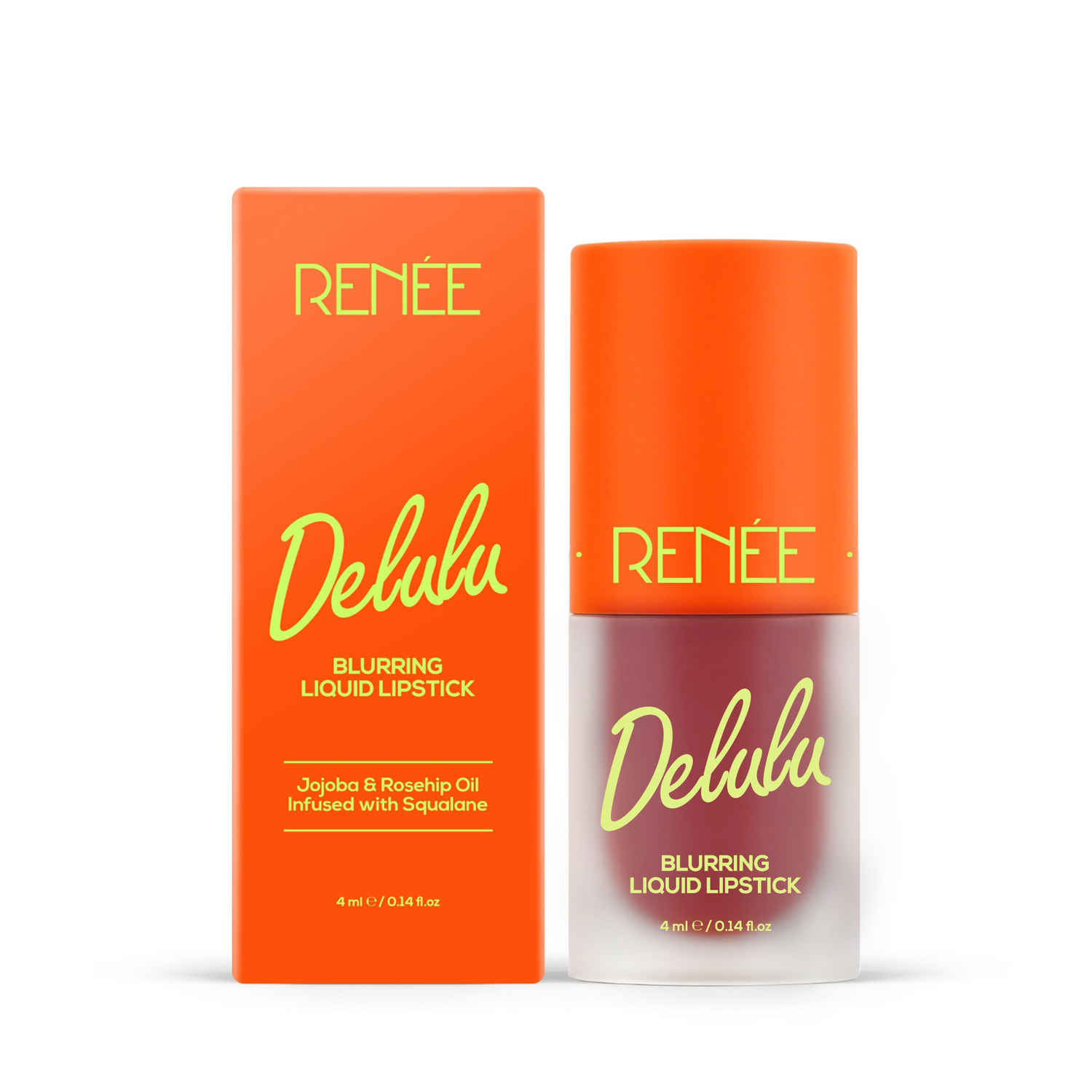 Buy Renee Delulu Blurring Matte Liquid Lipstick - Maroon Mixed Signal (4 ml) - Purplle