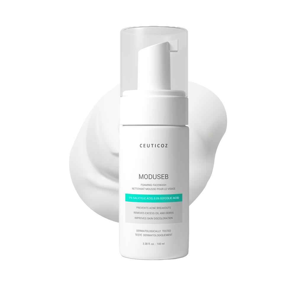 Buy Ceuticoz Moduseb Foaming Facewash 100 ml - Purplle