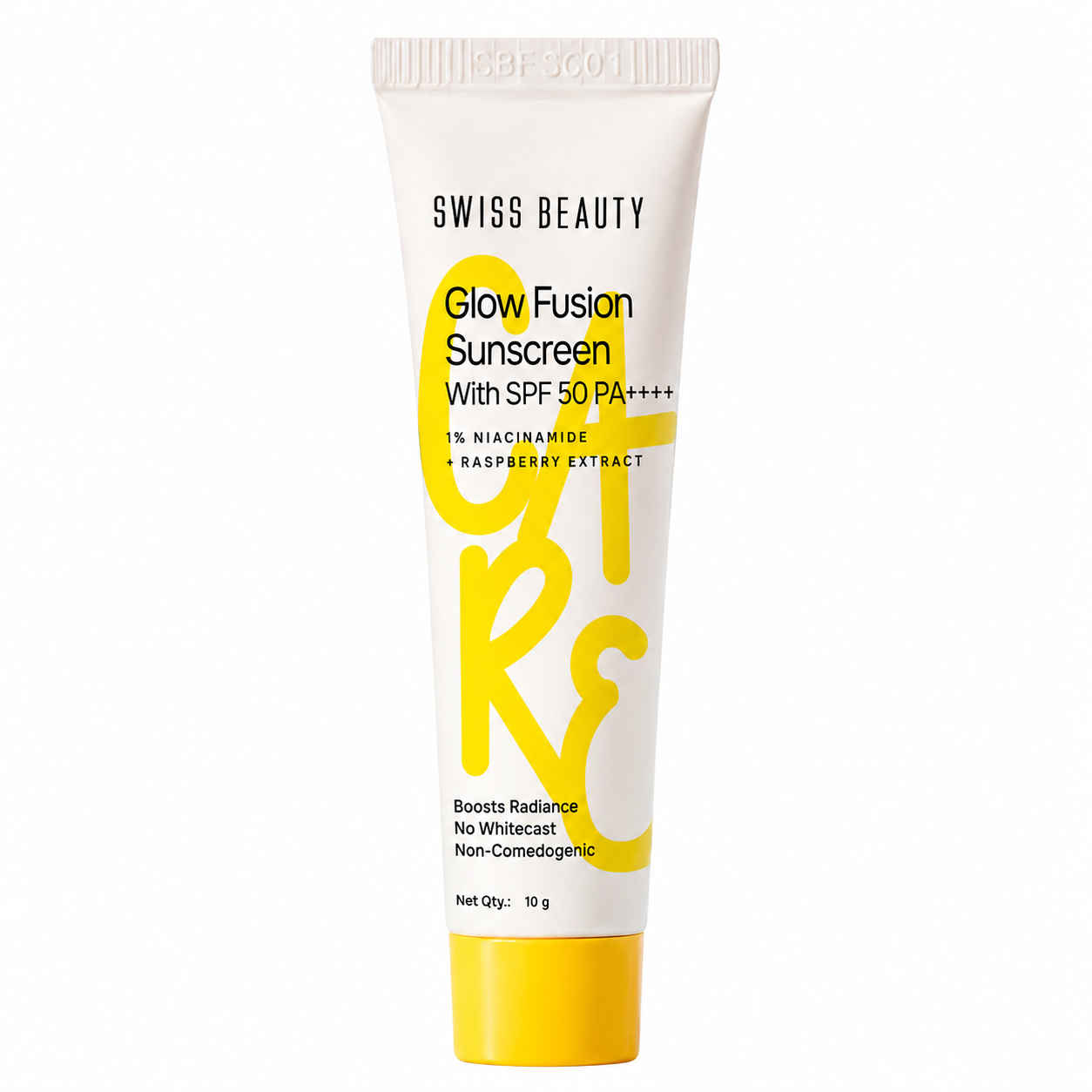 Buy Swiss Beauty Care Glow Fusion Sunscreen With SPF 50 PA++++,10 gm - Purplle