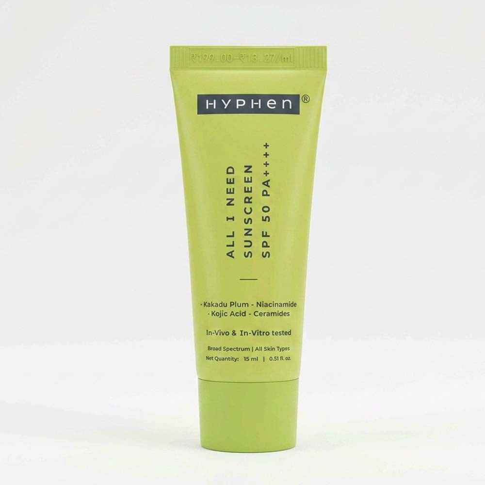 Buy Hyphen All I Need Sunscreen SPF 50 Pa++++ (15 ml) - Purplle