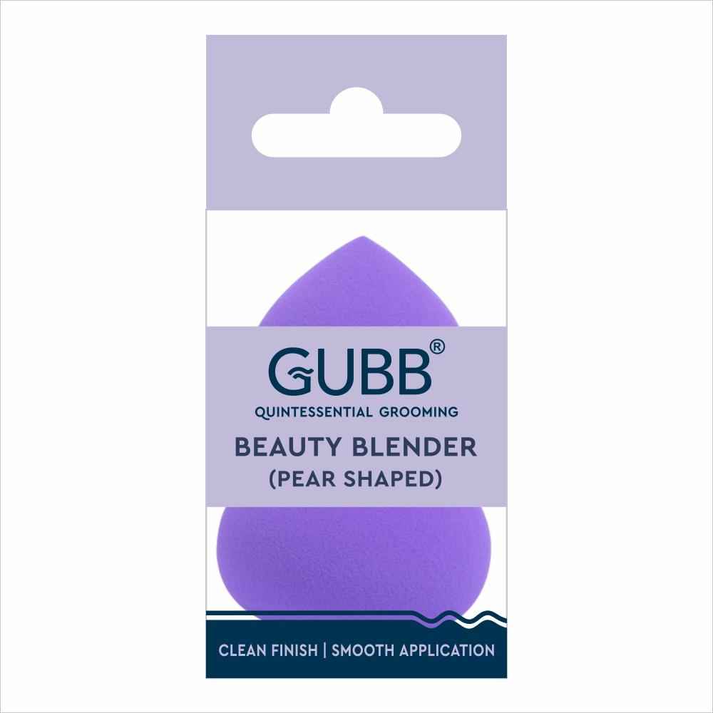 Buy GUBB Beauty Blender Purple Pear Shaped (1 pc) - Purplle