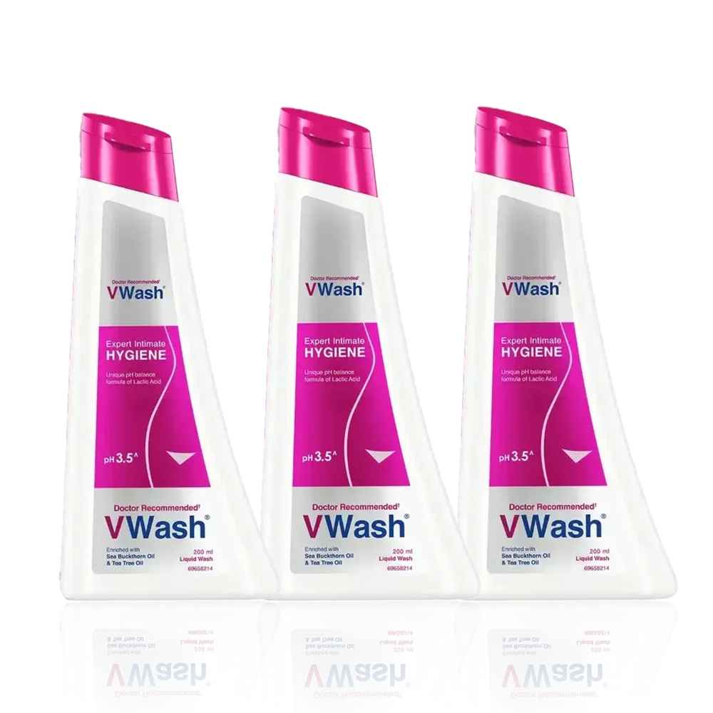 Buy VWash Plus Expert Intimate Hygiene (200 ml) (Pack of 3) - Purplle