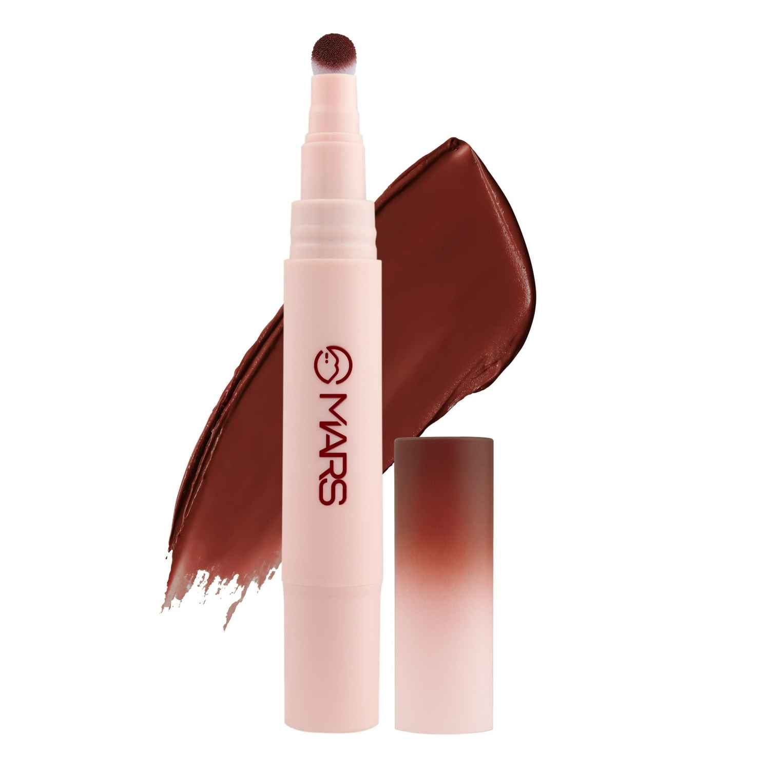 Buy MARS Lip Fuzz Blurring Mousse Cream with Cushion Tip Applicator | Paraben-Free | Air-Soft Matte Lipstick | Blurred Finish | One Swipe High Color Payoff | (11-COCOA HAZE) (3 ml) - Purplle