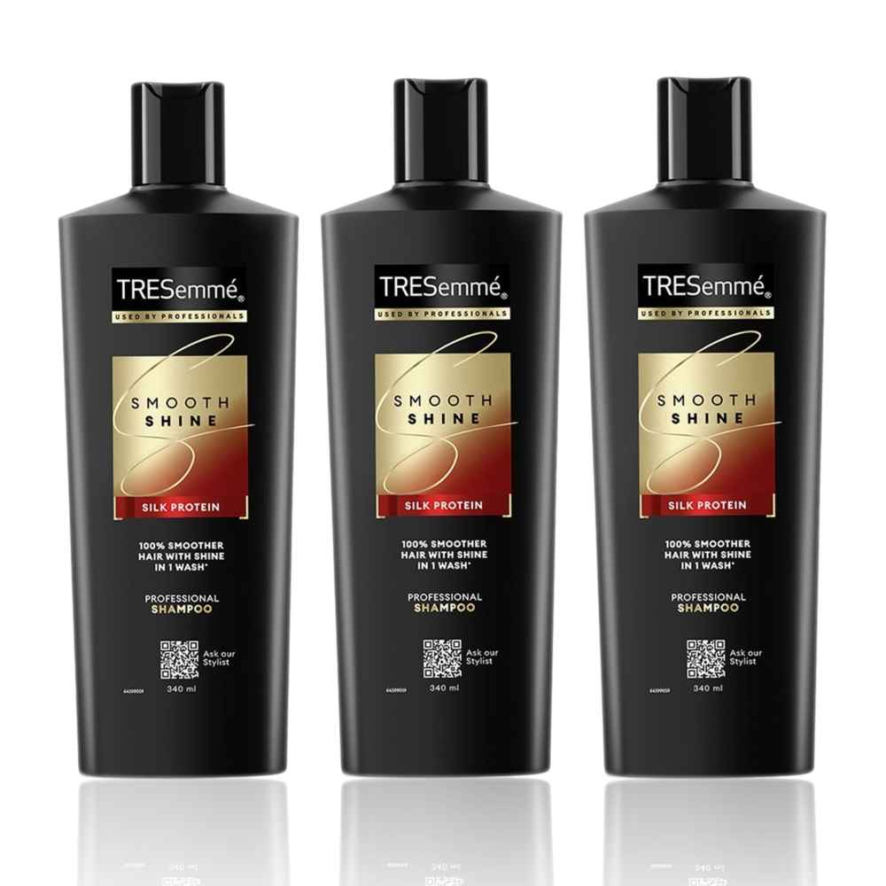 Buy TRESemme Smooth & Shine Shampoo (340 ml) (Pack of 3) - Purplle