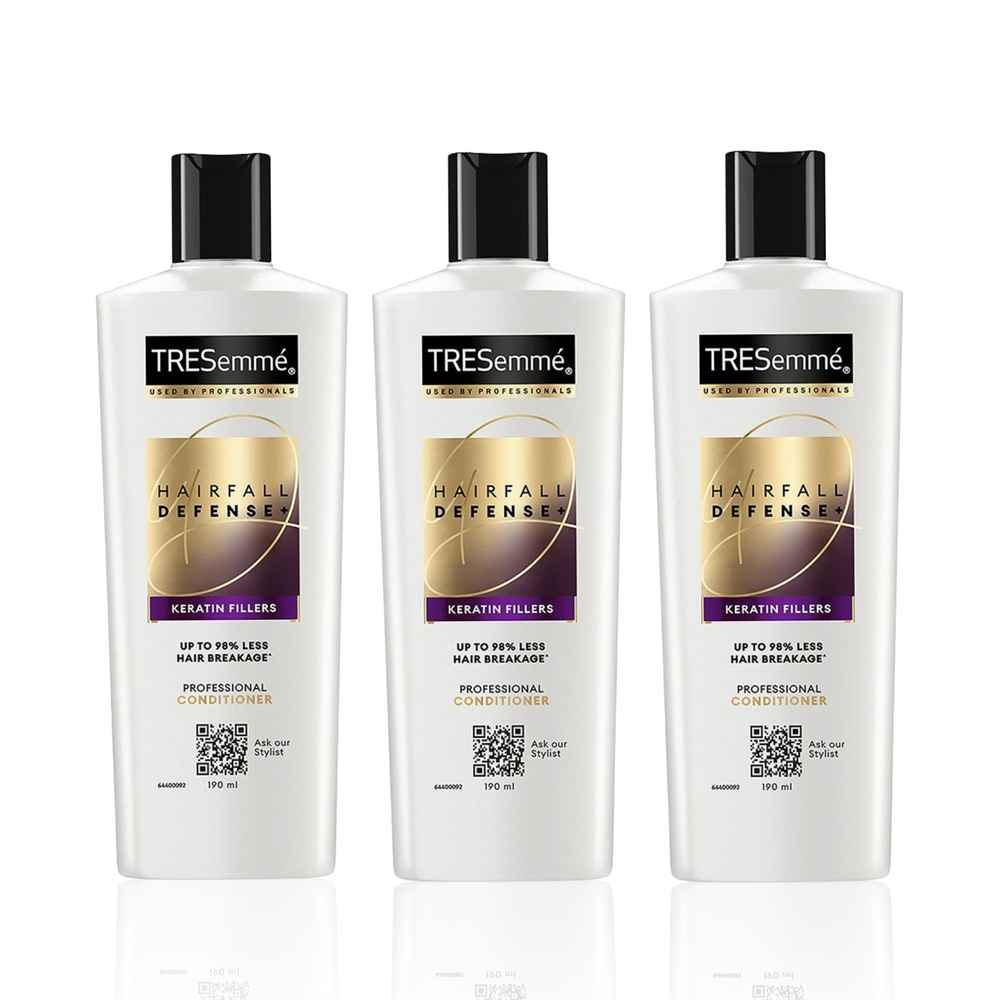 Buy TRESemme Hair Fall Defense Conditioner (190 ml) (Pack of 3) - Purplle