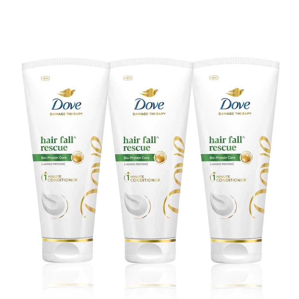 Buy Dove Hair Fall Rescue Conditioner|| 175 ml (Pack of 3) - Purplle