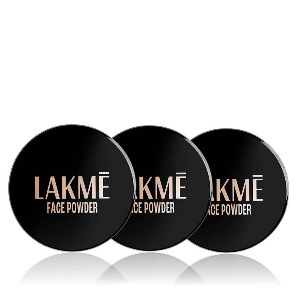 Buy Lakme Forever Matte Face Powder | Matte Finish |Oil Control for rosy glow | Soft Pink | 40 gm (Pack of 3) - Purplle