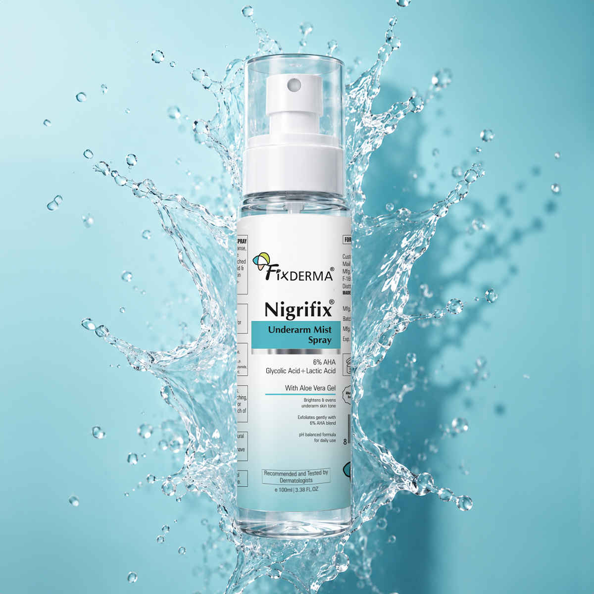 Buy Fixderma Nigrifix Underarm Mist Spray For Dark Underarms (100 ml) - Purplle