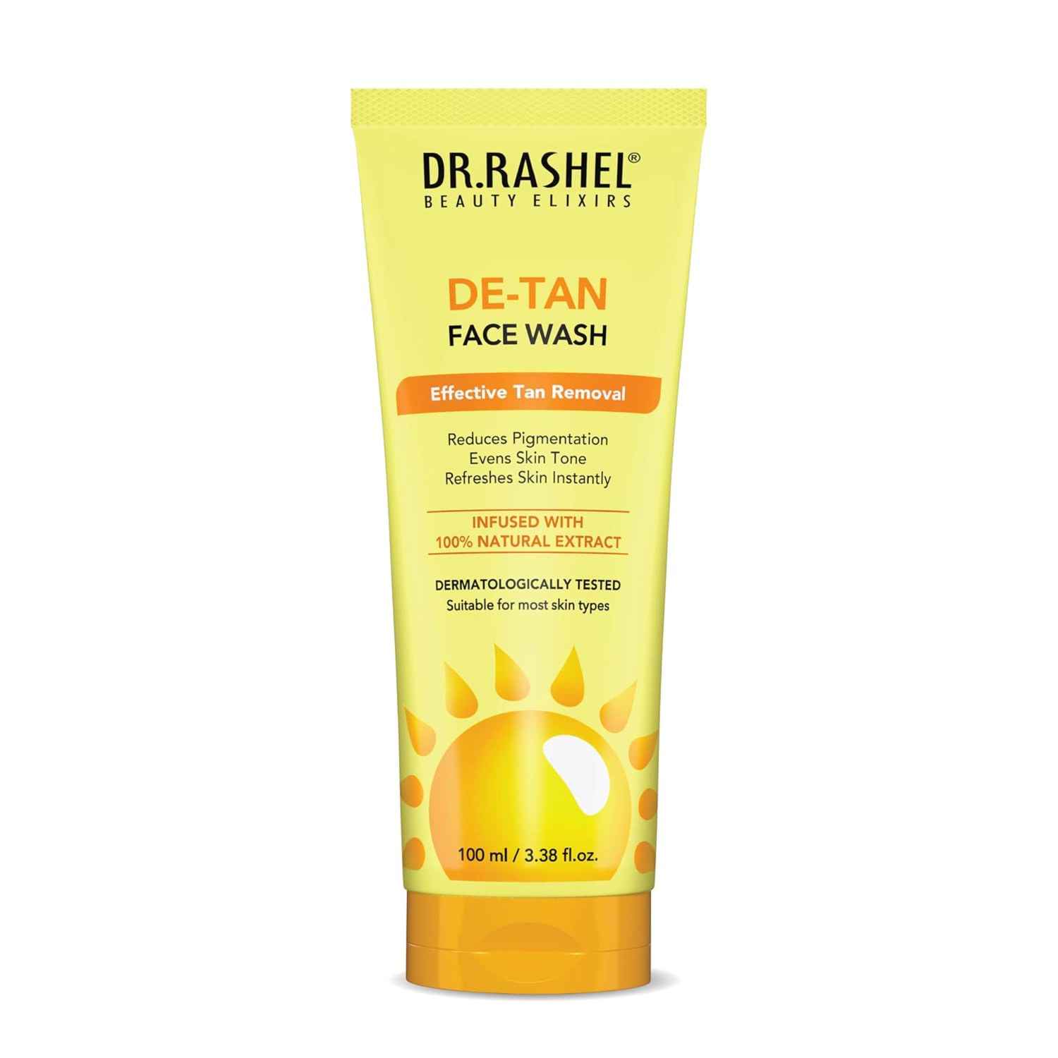 Buy Dr.Rashel De-Tan Face Wash (100 ml) - Purplle