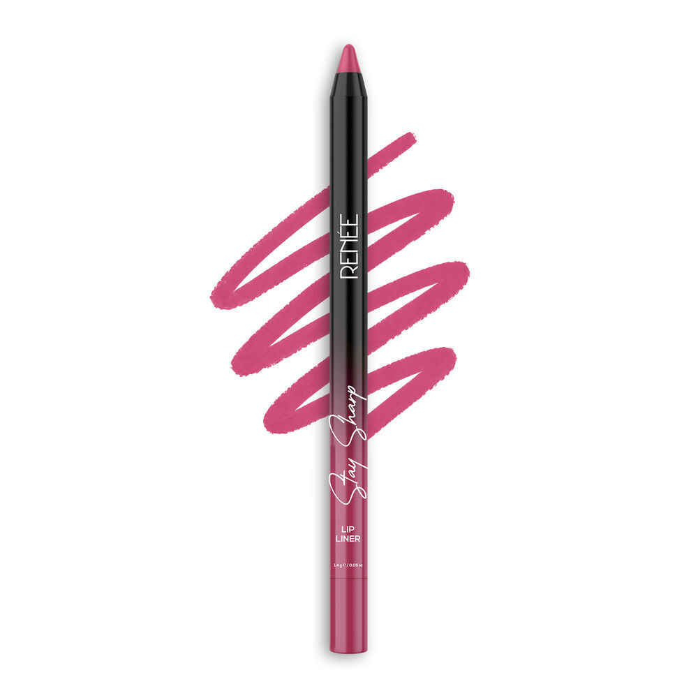 Buy RENEE Stay Sharp Matte Lip Liner | Creamy, Rich Pigment, Waterproof & Smudge-Resistant- Pink Aura (1.4 gm) - Purplle