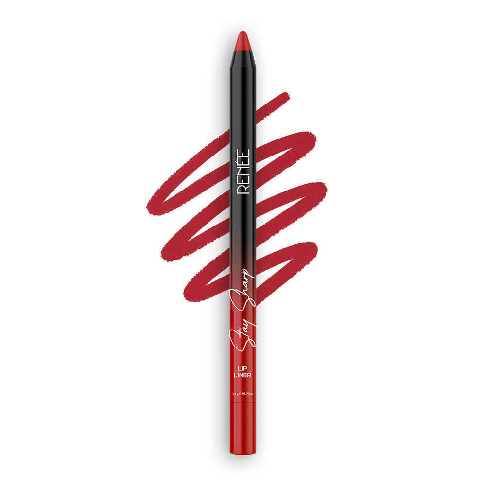 Buy Renee Stay Sharp Matte Lip Liner | Creamy, Rich Pigment, Waterproof & Smudge-Resistant- Red Scarlet (1.4 gm) - Purplle