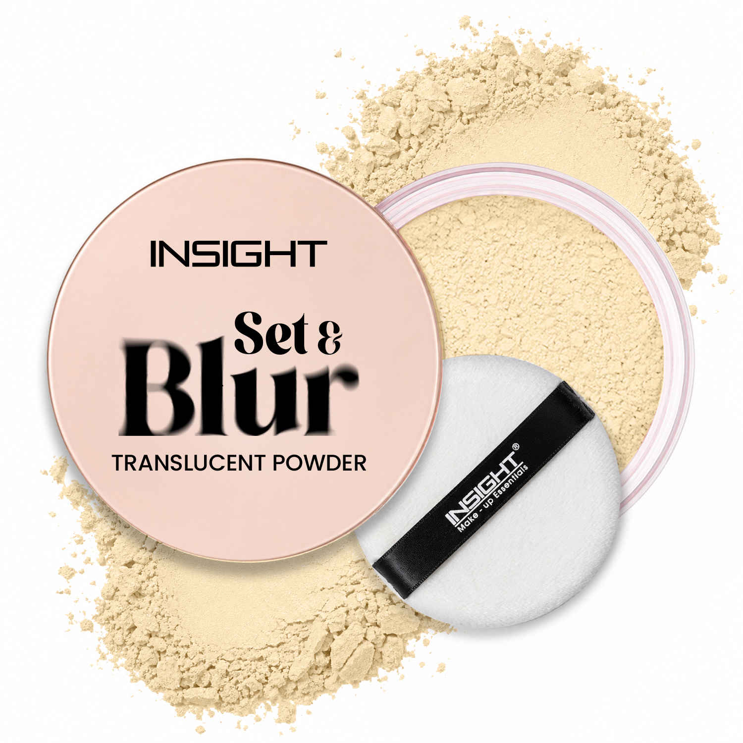Buy Insight Cosmetics Set & Blur Translucent Powder - Natural Ivory (14 gm) - Purplle