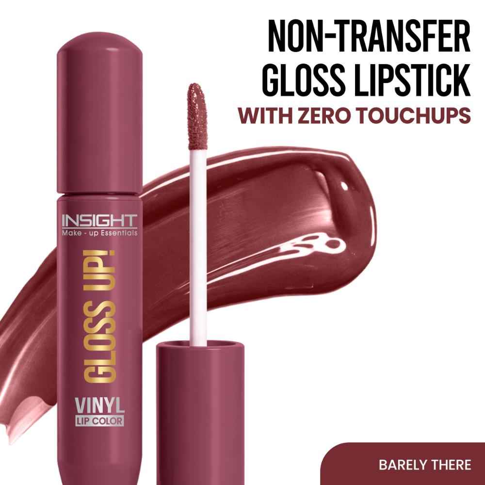 Buy INSIGHT Cosmetics Gloss Up ! Vinyl Lip Color BARELY THERE (4 gm) - Purplle