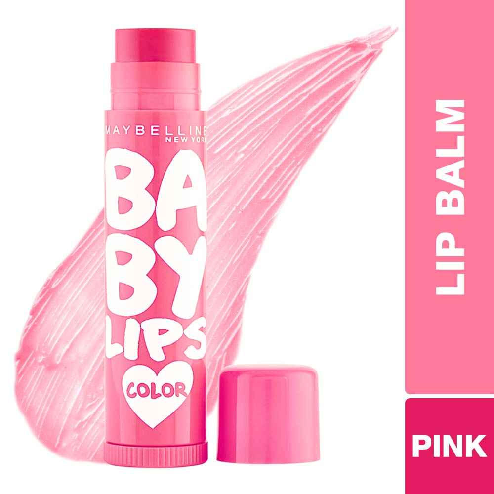 Buy Maybelline New York Baby Lips Color Lip Balm with SPF 11 Up To 24H Moisture - Pink Lolita | 4 gm - Purplle