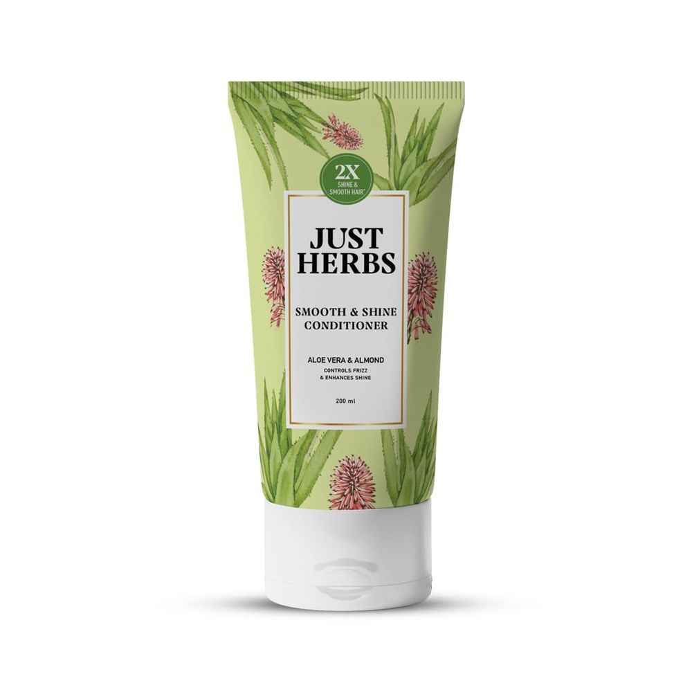 Buy Just Herbs Smooth & Shine Conditioner (200 ml) - Purplle
