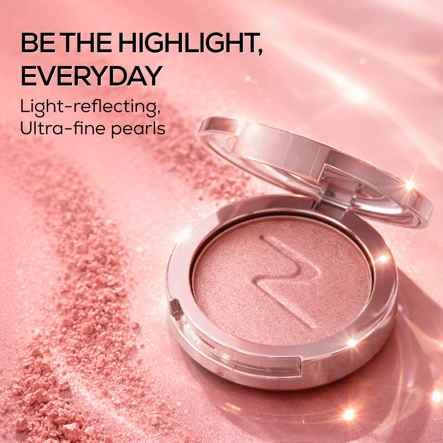 Buy Renee You Are Glowing Powder Highlighter- Rose Gold (5.5 gm) - Purplle