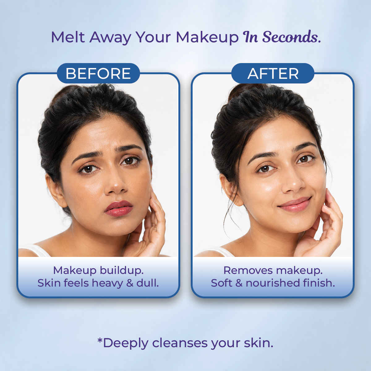 Buy SANFE Makeup Removal Cleansing Oil Minis for Gentle Daily Cleansing, (Pack of 10, 20 ml) - Purplle