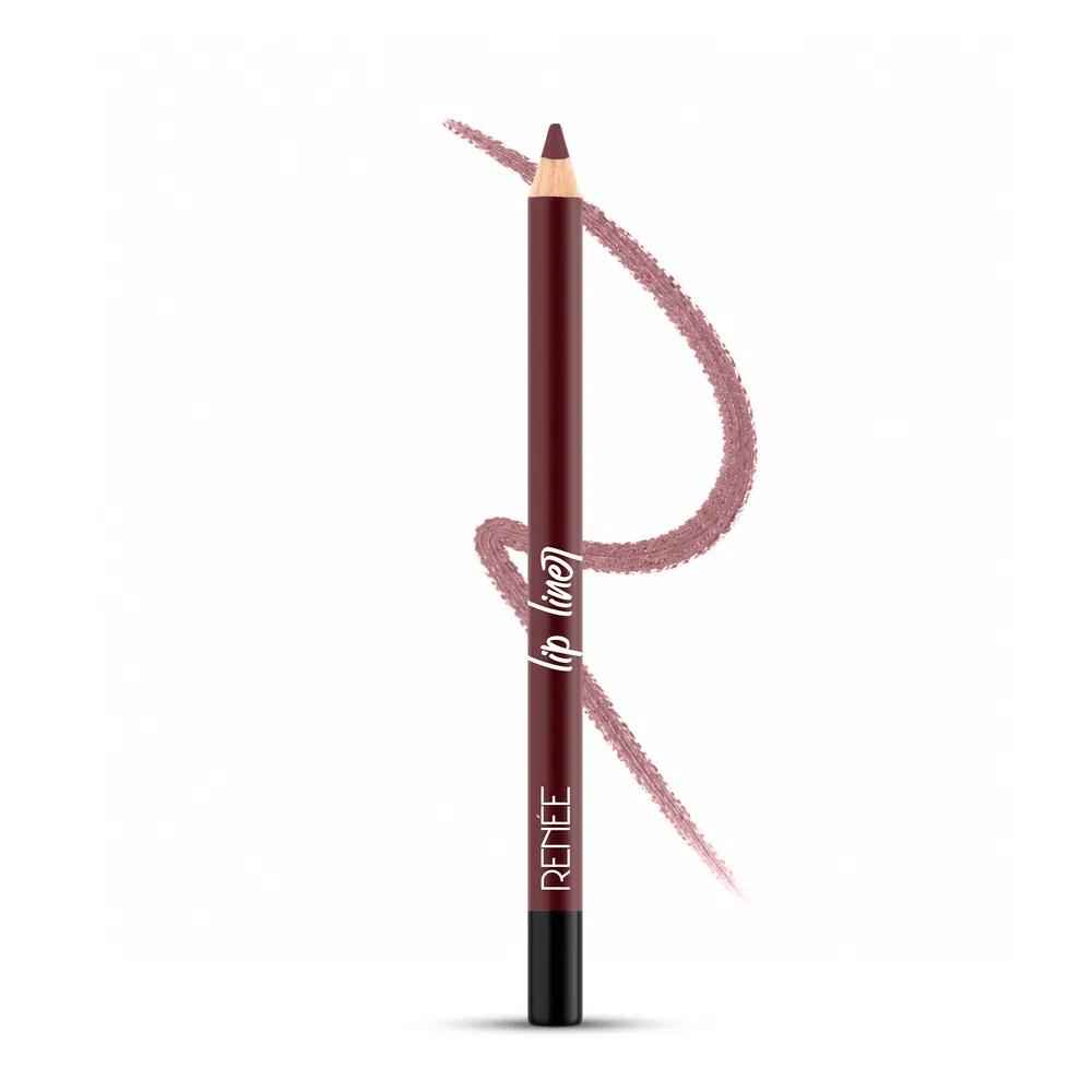 Buy Renee Define Pencil Lip Liner - Wine Mess, Long Lasting & Smudge Proof, Full Coverage, Intensely Pigmented, Easy Glide Formula, Vitamin E & Castor Oil Infused, (1.2 gm) - Purplle