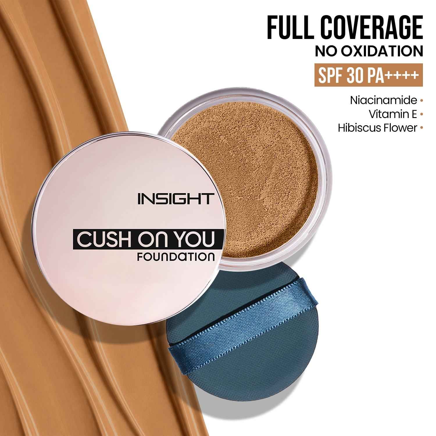 Buy INSIGHT Cosmetics Cush On You Foundation - Mocha Glow (20 gm) - Purplle