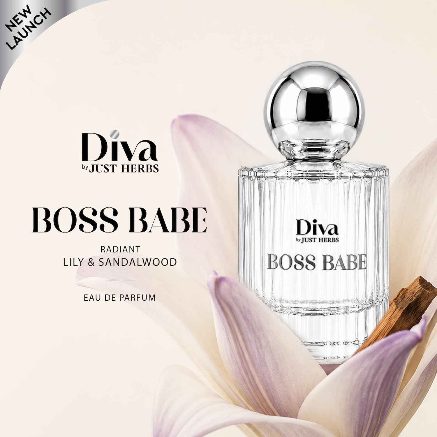 Buy Just Herbs Diva Boss Babe Eau De Parfum | Fresh Long-Lasting Perfume for Women Eau de Parfum (For Women) (30 ml) - Purplle