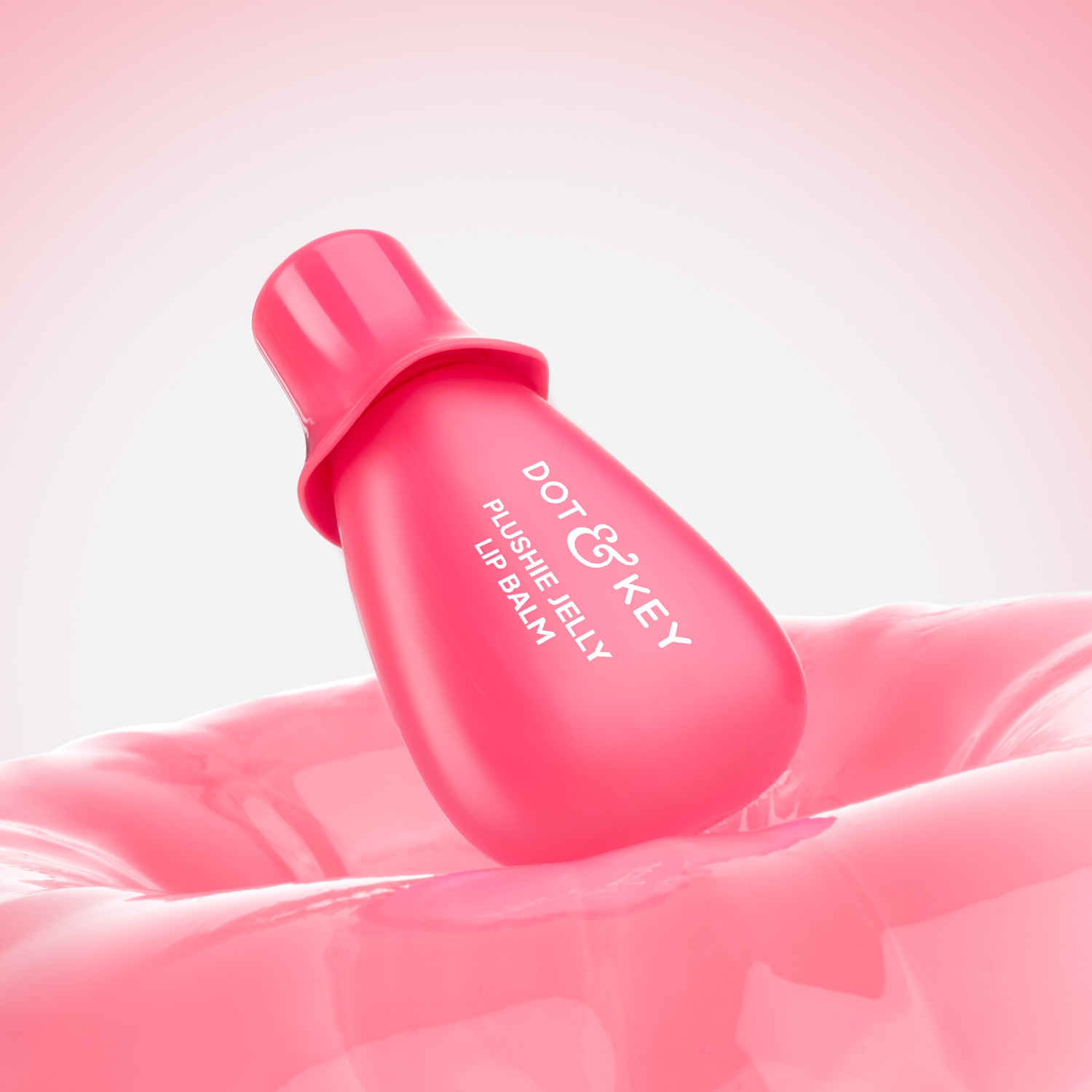 Buy Dot & Key Plushie Jelly Lip Balm In-Vivo Tested SPF 50+ PA++++, Bubblegum (10 ml) - Purplle